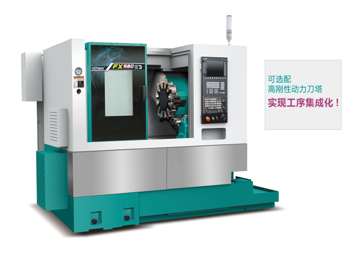FX-380高精密數(shù)控車床磨削導(dǎo)熱性能差的工件和刃磨刀具時，為避免燒傷、退火、磨具硬度應(yīng)選軟些